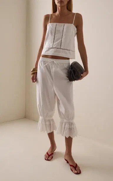 Staud Corinna Cotton Top | Thumbnail 3 Staud Corinna Cotton Top | Thumbnail 3