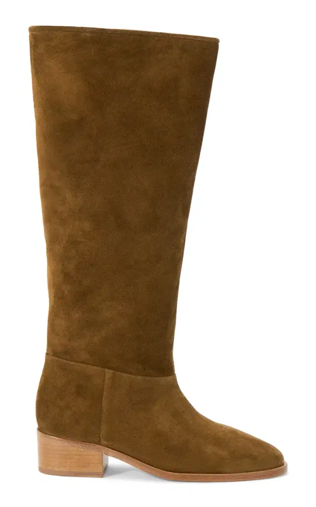 STAUD Indie Slouched Leather Boots