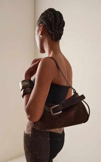 Staud Brooklyn Leather Shoulder Bag | Thumbnail 2