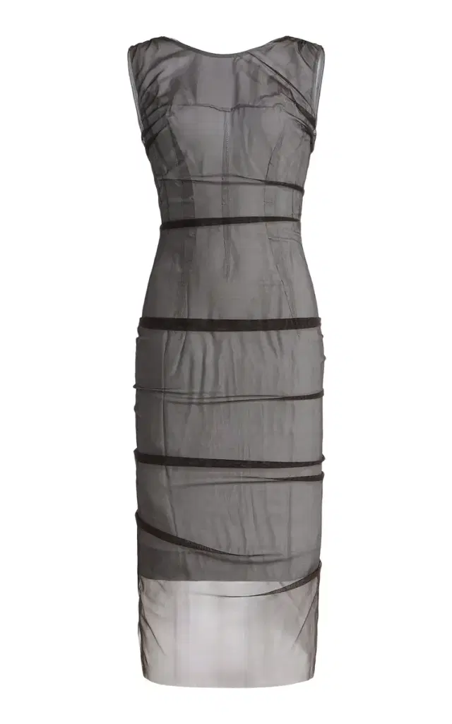 Maison Margiela Sheer Midi Dress