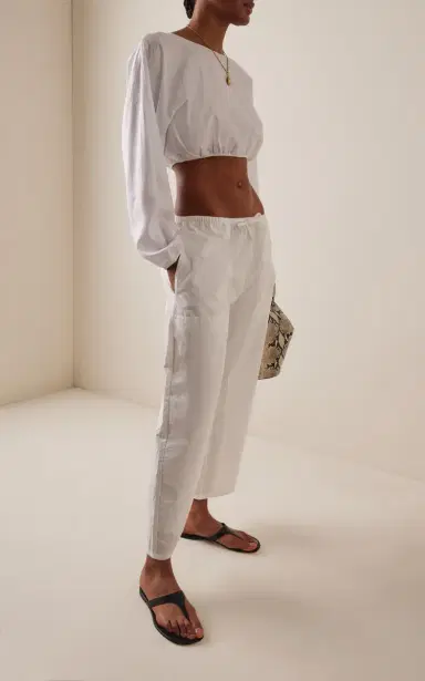 LESET Yoko Cotton Blouson Top | Thumbnail 3 LESET Yoko Cotton Blouson Top | Thumbnail 3