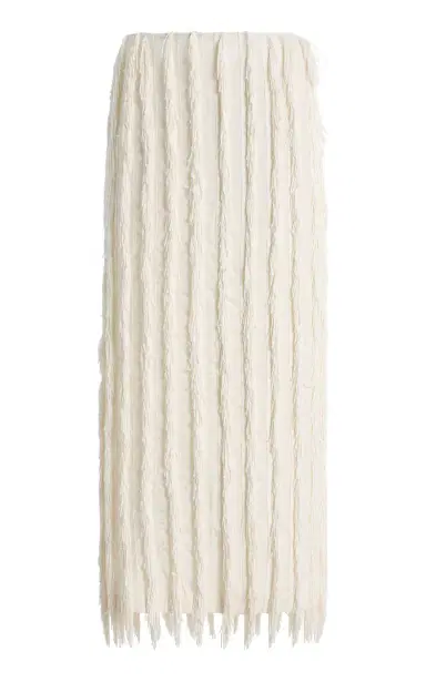 Zankov Jane Fringed Silk Maxi Skirt | Thumbnail 1 Zankov Jane Fringed Silk Maxi Skirt | Thumbnail 1