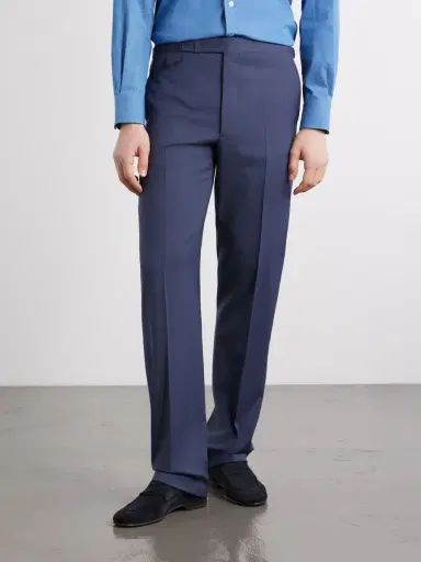 J. Mueser Waverly Straight-Leg Wool Twill Suit Trousers - Men | Thumbnail 3 J. Mueser Waverly Straight-Leg Wool Twill Suit Trousers - Men | Thumbnail 3