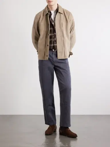 MR P. Straight-Leg Cotton and Linen-Blend Trousers - Men | Thumbnail 2 MR P. Straight-Leg Cotton and Linen-Blend Trousers - Men | Thumbnail 2