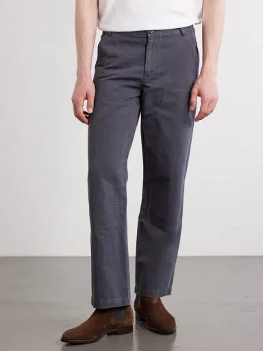 MR P. Straight-Leg Cotton and Linen-Blend Trousers - Men | Thumbnail 3 MR P. Straight-Leg Cotton and Linen-Blend Trousers - Men | Thumbnail 3