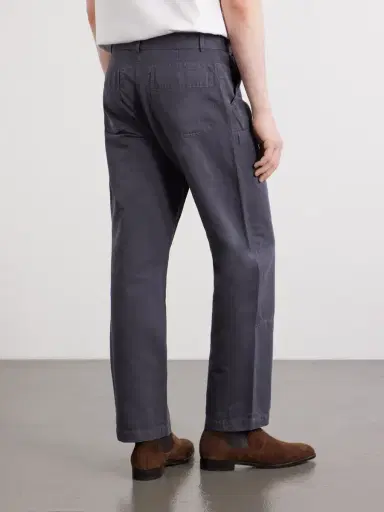 MR P. Straight-Leg Cotton and Linen-Blend Trousers - Men | Thumbnail 4 MR P. Straight-Leg Cotton and Linen-Blend Trousers - Men | Thumbnail 4