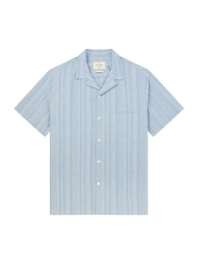 Portuguese Flannel Prana Camp-Collar Striped Cotton Shirt - Men
