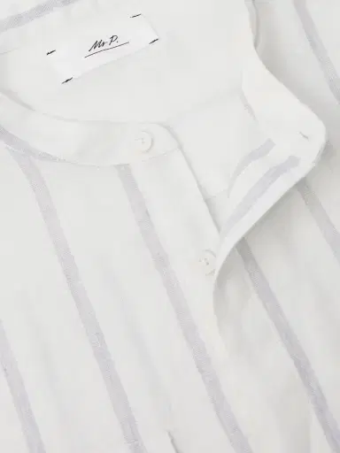 MR P. Striped Linen Shirt - Men | Thumbnail 5