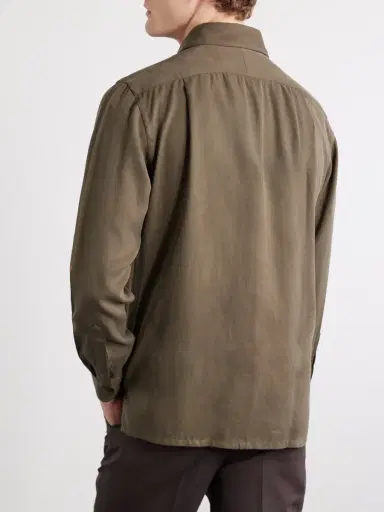 J. Mueser TENCEL™ Lyocell-Twill Shirt - Men | Thumbnail 4