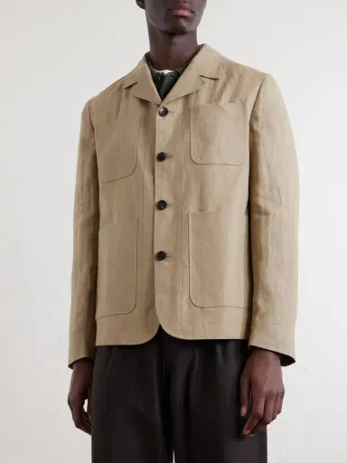 MR P. Linen Blazer - Men | Thumbnail 3 MR P. Linen Blazer - Men | Thumbnail 3