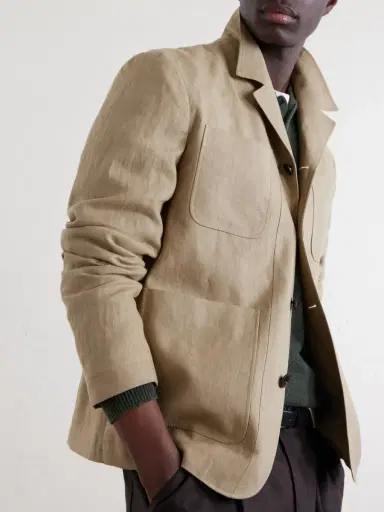 MR P. Linen Blazer - Men | Thumbnail 5 MR P. Linen Blazer - Men | Thumbnail 5