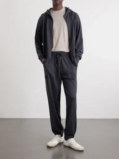 John Smedley Henning Tapered Merino Wool Sweatpants - Men | Thumbnail 2