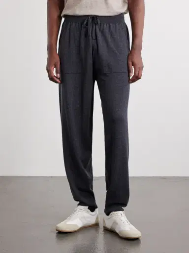 John Smedley Henning Tapered Merino Wool Sweatpants - Men | Thumbnail 3