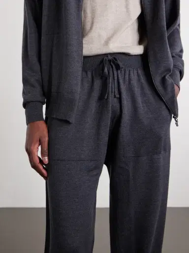 John Smedley Henning Tapered Merino Wool Sweatpants - Men | Thumbnail 5