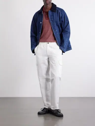 MR P. Tapered Cotton and Linen-Blend Trousers - Men | Thumbnail 2 MR P. Tapered Cotton and Linen-Blend Trousers - Men | Thumbnail 2