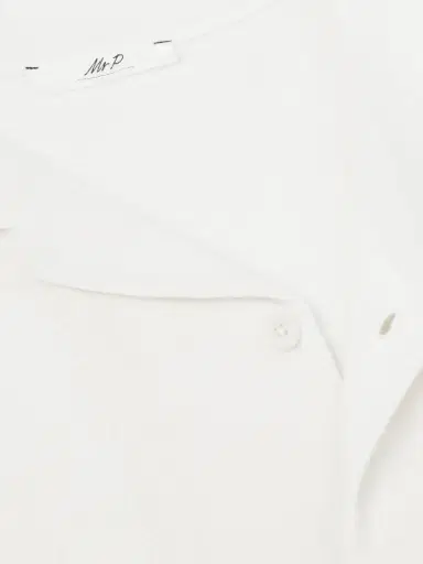 MR P. Camp-Collar Linen and Organic Cotton-Blend Shirt - Men | Thumbnail 6