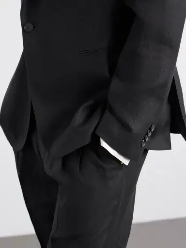 MR P. Slim-Fit Linen Tuxedo Jacket - Men | Thumbnail 5 MR P. Slim-Fit Linen Tuxedo Jacket - Men | Thumbnail 5
