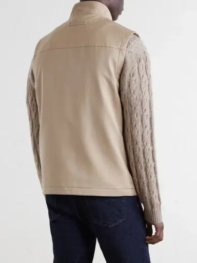 Zegna Motorin Shell Vest - Men | Thumbnail 4