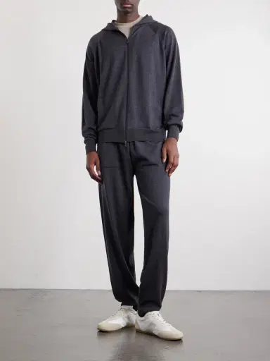 John Smedley Carty Merino Wool Zip-Up Hoodie - Men | Thumbnail 2