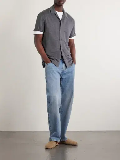MR P. Camp-Collar Linen Shirt - Men | Thumbnail 2 MR P. Camp-Collar Linen Shirt - Men | Thumbnail 2