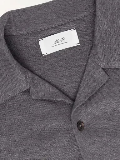 MR P. Camp-Collar Linen Shirt - Men | Thumbnail 6 MR P. Camp-Collar Linen Shirt - Men | Thumbnail 6