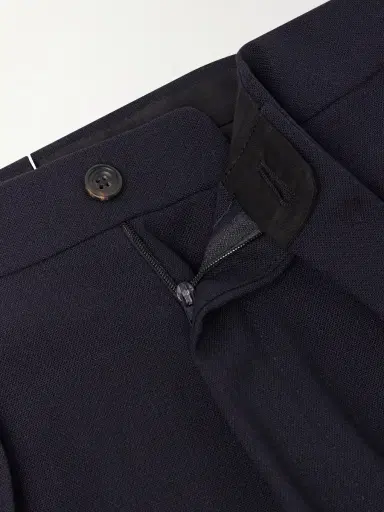 Drake's Straight-Leg Pleated Virgin Wool Suit Trousers - Men | Thumbnail 5 Drake's Straight-Leg Pleated Virgin Wool Suit Trousers - Men | Thumbnail 5