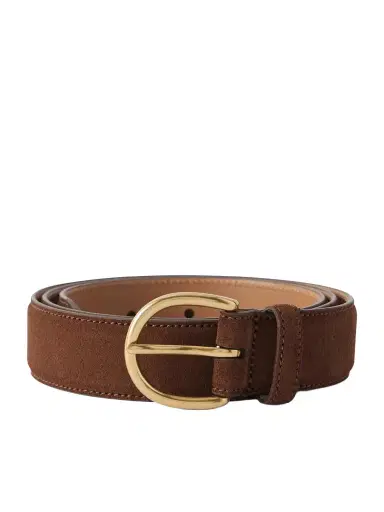 MORJAS 3cm Suede Belt - Men | Thumbnail 1