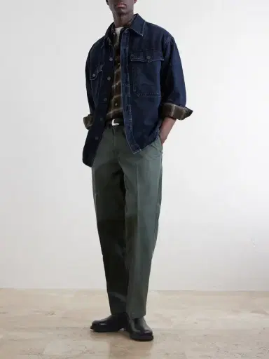 Neighborhood Straight-Leg Twill Trousers - Men | Thumbnail 2