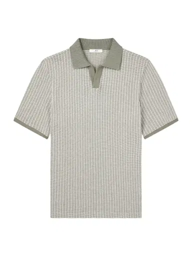 MR P. Striped Organic Cotton Polo Shirt - Men | Thumbnail 1 MR P. Striped Organic Cotton Polo Shirt - Men | Thumbnail 1