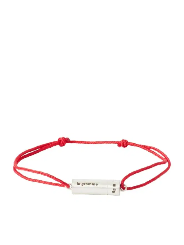 5G Sterling Silver Woven Bracelet - Men