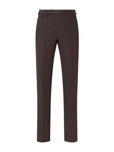 J. Mueser Waverly Straight-Leg Cotton and Linen-Blend Twill Suit Trousers - Men | Thumbnail 1 J. Mueser Waverly Straight-Leg Cotton and Linen-Blend Twill Suit Trousers - Men | Thumbnail 1