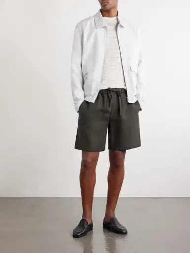 MR P. Striped Linen T-Shirt - Men | Thumbnail 2