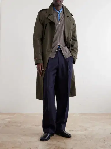 John Smedley Maclean Merino Wool Zip-Up Sweater - Men | Thumbnail 2 John Smedley Maclean Merino Wool Zip-Up Sweater - Men | Thumbnail 2