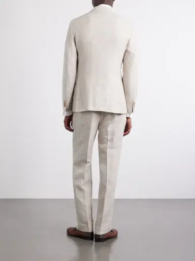 MR P. Slim-Fit Linen Tuxedo Jacket - Men | Thumbnail 4 MR P. Slim-Fit Linen Tuxedo Jacket - Men | Thumbnail 4