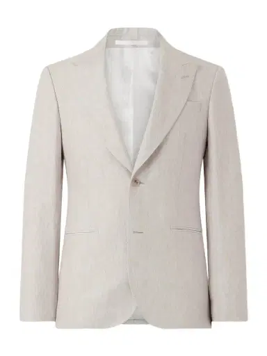 MR P. Slim-Fit Linen Tuxedo Jacket - Men | Thumbnail 1 MR P. Slim-Fit Linen Tuxedo Jacket - Men | Thumbnail 1