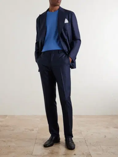John Smedley Bill Nighy Merino Wool T-Shirt - Men | Thumbnail 2
