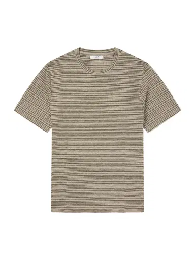 MR P. Knitted Striped Linen T-Shirt - Men | Thumbnail 1