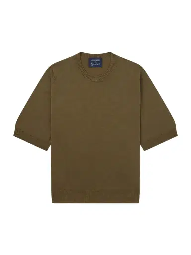 John Smedley Bill Nighy Merino Wool T-Shirt - Men | Thumbnail 1