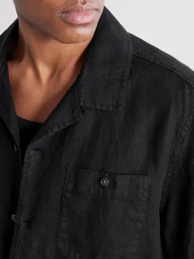 MR P. Convertible-Collar Garment-Dyed Linen Shirt - Men | Thumbnail 5