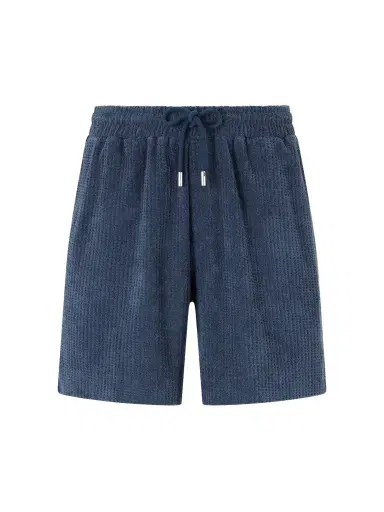 MR P. Straight-Leg Waffle-Knit Cotton-Terry Shorts - Men | Thumbnail 1 MR P. Straight-Leg Waffle-Knit Cotton-Terry Shorts - Men | Thumbnail 1