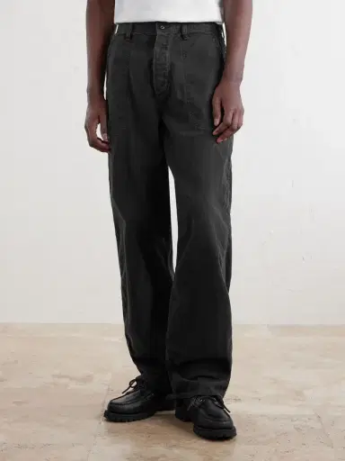 FULLCOUNT USN Seamen’s Straight-Leg Herringbone Trousers - Men | Thumbnail 3