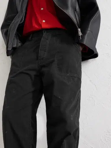 FULLCOUNT USN Seamen’s Straight-Leg Herringbone Trousers - Men | Thumbnail 6