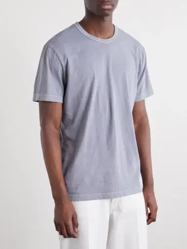 James Perse Cotton-Jersey T-Shirt - Men | Thumbnail 3