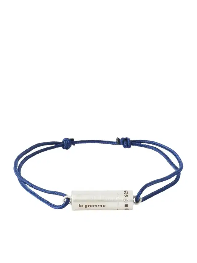 5G Sterling Silver Woven Bracelet - Men
