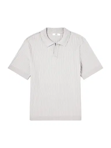 MR P. Knitted Cotton Polo Shirt - Men | Thumbnail 1