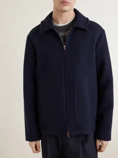 Private White V.C. The Civvy Merino Wool and Cashmere-Blend Jacket - Men | Thumbnail 3 Private White V.C. The Civvy Merino Wool and Cashmere-Blend Jacket - Men | Thumbnail 3