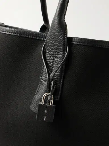 Tom Ford East-West Leather-Trimmed Cotton-Canvas Tote Bag - Men | Thumbnail 5 Tom Ford East-West Leather-Trimmed Cotton-Canvas Tote Bag - Men | Thumbnail 5