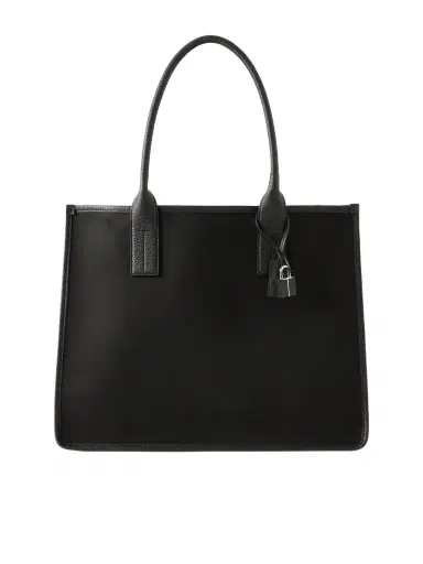 Tom Ford East-West Leather-Trimmed Cotton-Canvas Tote Bag - Men | Thumbnail 1 Tom Ford East-West Leather-Trimmed Cotton-Canvas Tote Bag - Men | Thumbnail 1
