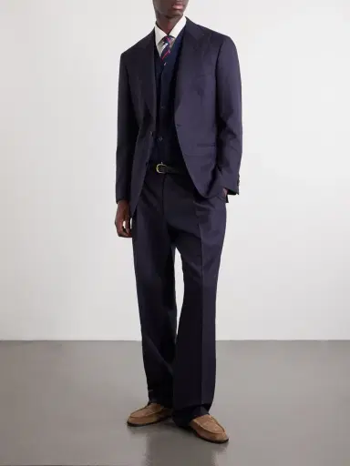 John Smedley Bill Nighy Merino Wool Vest - Men | Thumbnail 2