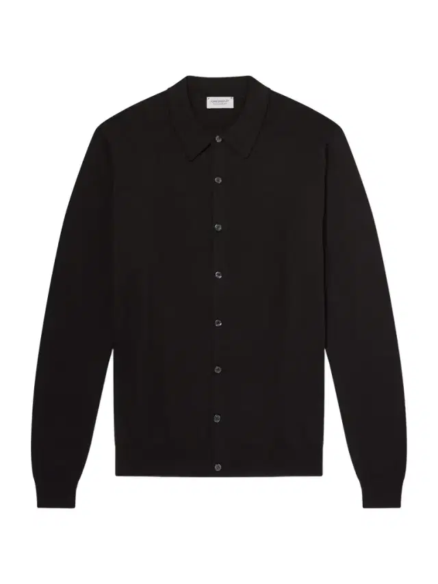John Smedley Tibor Merino Wool Cardigan - Men